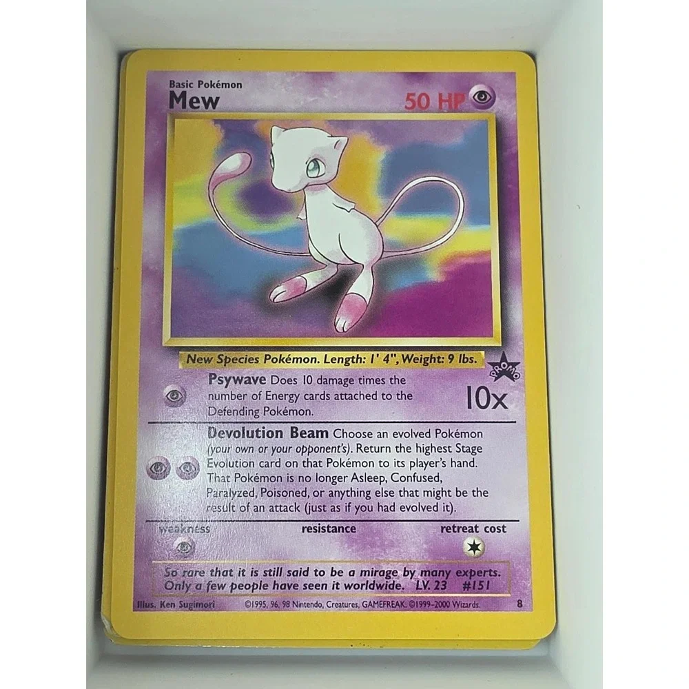 Mew‎ 8 Promo Wizards Black Star Promos Pokemon Near Mint